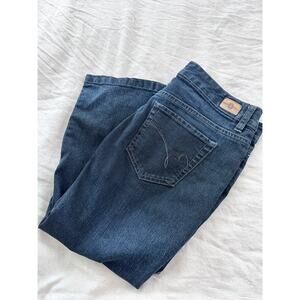 Bandolino Blu Dark Wash Denim Capri Jeans 8P